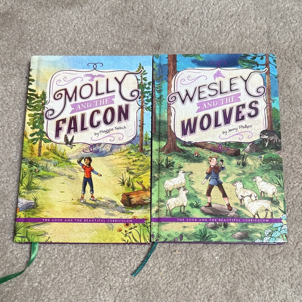 Molly and the falcon Wesley and the wolves level 2 ELA TGATB GATB